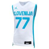 Jordan Slovenia Youth Luka Dončić Home Limited Jersey - άσπρο - Φανέλα