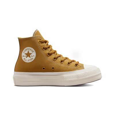 Converse Chuck Taylor All Star Lift Workwear Textiles High Top - Κίτρινος - Παπούτσια