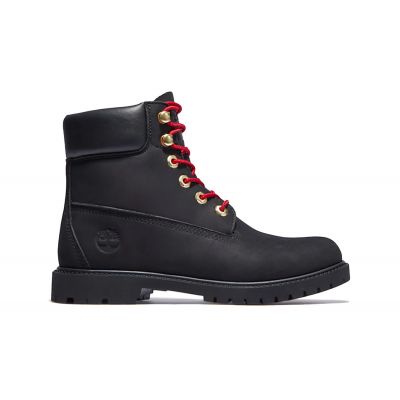 Timberland Heritage 6 Inch Waterproof Boots - Μαύρος - Παπούτσια