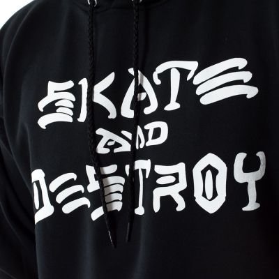 Thrasher Skate Mag Skate And Destroy - Μαύρος - ΦΟΥΤΕΡ με ΚΟΥΚΟΥΛΑ