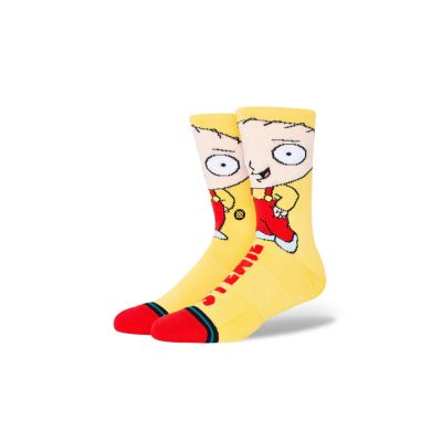 Stance Stewie Crew Sock - Κίτρινος - Κάλτσες