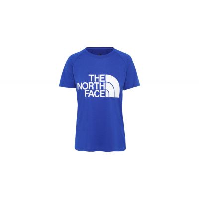 The North Face W Graphic Play Hard slim Fit Tee - Μπλε - Κοντομάνικο μπλουζάκι