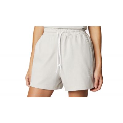Converse Heathered Drawstring Shorts - άσπρο - Παντελόνι