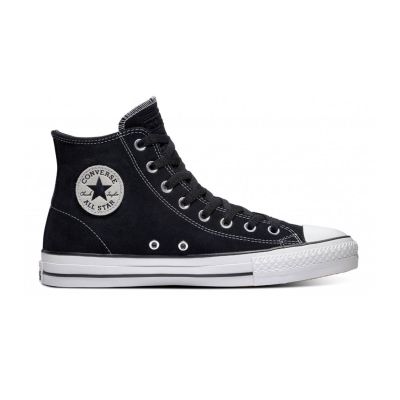 Converse Chuck Taylor All Star Pro Suede High - Μαύρος - Παπούτσια