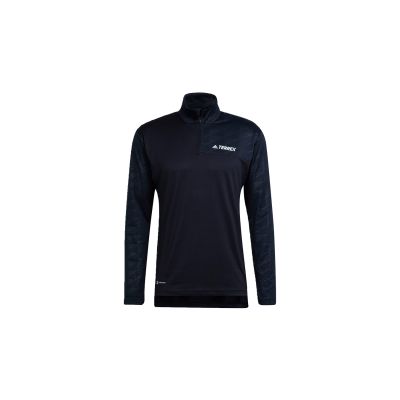 adidas Terrex Multi Half-zip - Μαύρος - Κοντομάνικο μπλουζάκι