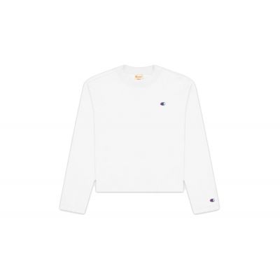 Champion Long Sleeve Jersey Top - άσπρο - Κοντομάνικο μπλουζάκι
