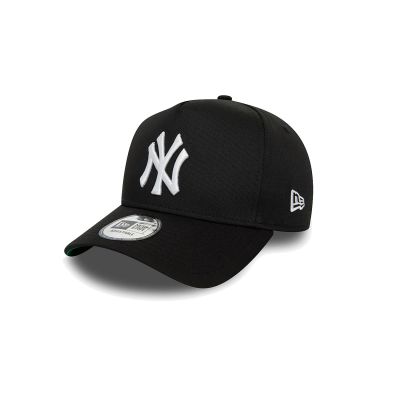 New Era New York Yankees World Series Patch Black 9FORTY E-Frame Adjustable Cap  - Μαύρος - Καπάκι
