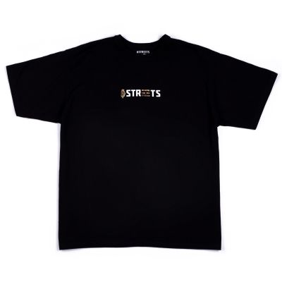 The Streets 420 Tee - Μαύρος - Κοντομάνικο μπλουζάκι