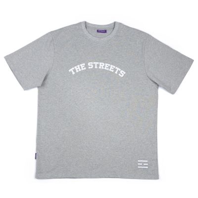 The Streets Grey Tee - Γκρί - Κοντομάνικο μπλουζάκι