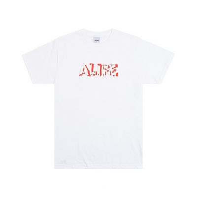Alife Drip Tee White - άσπρο - Κοντομάνικο μπλουζάκι