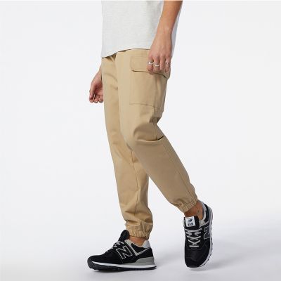 New Balance Athletic Woven Cargo Pants - καφέ - Παντελόνι