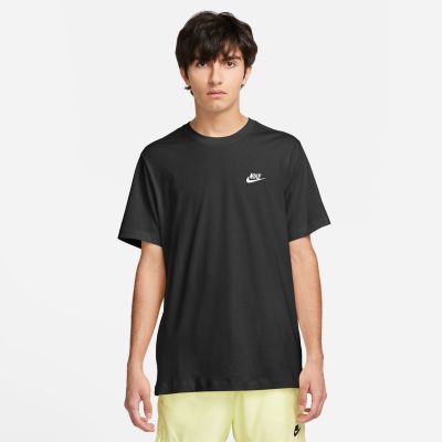 Nike Sportswear Club Tee Black - Μαύρος - Κοντομάνικο μπλουζάκι