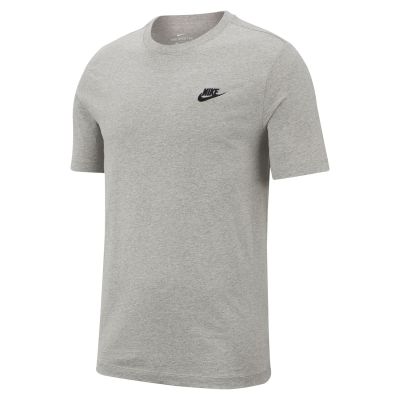 Nike Sportswear Club Tee Heather Grey - Γκρί - Κοντομάνικο μπλουζάκι