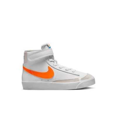 Nike Blazer Mid '77 "White Total Orange" (PS) - άσπρο - Παπούτσια
