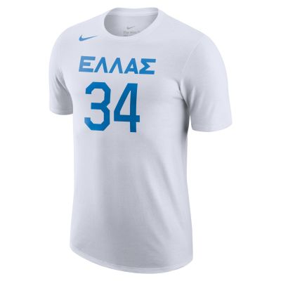 Nike Greece Tee White - άσπρο - Κοντομάνικο μπλουζάκι