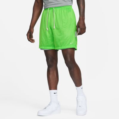 Nike Dri-FIT Standard Issue Reversible 6" Mesh Shorts Action Green - Πράσινος - Σορτς