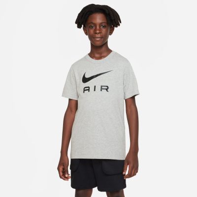 Nike Sportswear Big Kids' Tee Dark Heather Grey - Γκρί - Κοντομάνικο μπλουζάκι