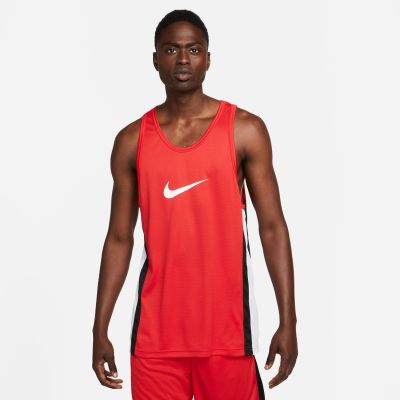 Nike Dri-FIT Icon Basketball Jersey University Red - το κόκκινο - Φανέλα