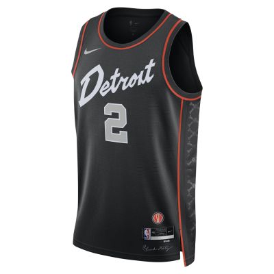 Nike Dri-FIT NBA Detroit Pistons Cade Cunningham City Edition 23/24 Swingman Jersey - Μαύρος - Φανέλα