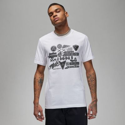 Jordan Graphic Tee - άσπρο - Κοντομάνικο μπλουζάκι