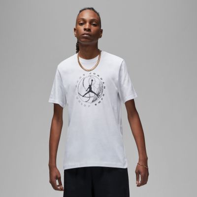 Jordan Dri-FIT Sport Graphic Tee White - άσπρο - Κοντομάνικο μπλουζάκι