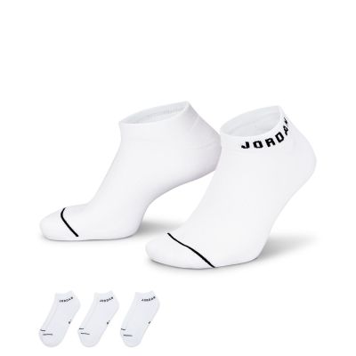 Jordan Everyday No-Show 3-Pack Socks White - άσπρο - Κάλτσες