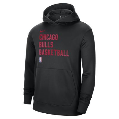 Nike Dri-FIT Sport Chicago Bulls Spotlight Pullover Hoodie - Μαύρος - ΦΟΥΤΕΡ με ΚΟΥΚΟΥΛΑ