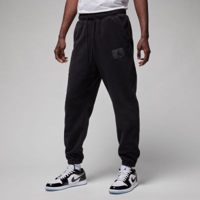 Jordan Essentials Fleece Winter Pants Black - Μαύρος - Παντελόνι