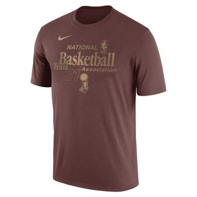 Nike Team 31 Basketball Tee Dark Pony - καφέ - Κοντομάνικο μπλουζάκι