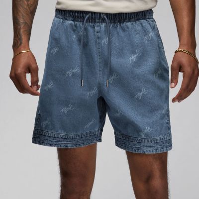 Jordan Air Denim Shorts - Μπλε - Σορτς