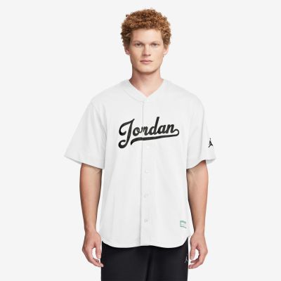 Jordan Flight MVP Baseball Shirt White - άσπρο - Κοντομάνικο μπλουζάκι
