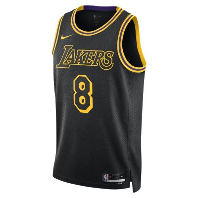 Nike Kobe Bryant Los Angeles Lakers City Edition Swingman Jersey - Μαύρος - Φανέλα
