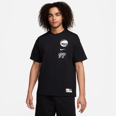 Nike Max90 Basketball Tee Black - Μαύρος - Κοντομάνικο μπλουζάκι