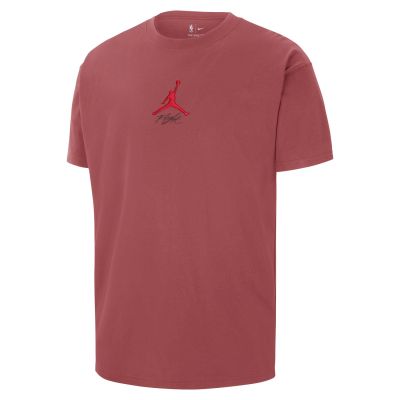 Jordan NBA Chicago Bulls Courtside Statement Edition Tee Canyon Rust - το κόκκινο - Κοντομάνικο μπλουζάκι