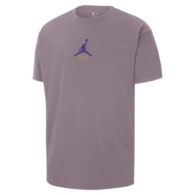 Jordan NBA Los Angeles Lakers Courtside Statement Edition Purple Smoke - Μωβ - Κοντομάνικο μπλουζάκι