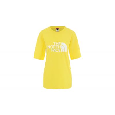 The North Face W Bf Easy Tee Lemon - Κίτρινος - Κοντομάνικο μπλουζάκι