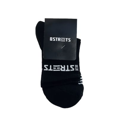 The Streets Socks Black Mid - Μαύρος - Κάλτσες