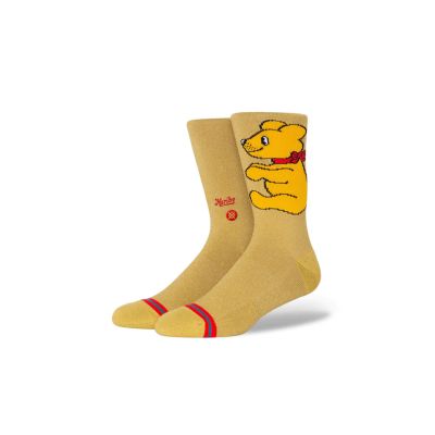 Stance Goldbear Crew Sock - Κίτρινος - Κάλτσες