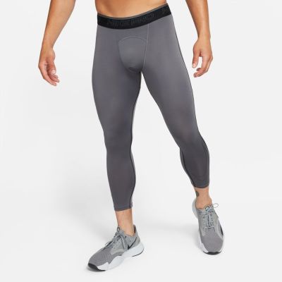 Nike Pro Dri-FIT 3/4 Tights Iron Grey - Γκρί - Παντελόνι