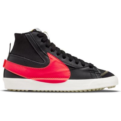 Nike Blazer Mid '77 Jumbo "Black Bright Crimson" - Μαύρος - Παπούτσια