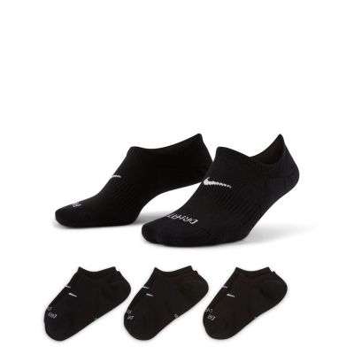 Nike Everyday Plus Cushioned Wmns Training Footie Socks 3-Pack Black - Μαύρος - Κάλτσες