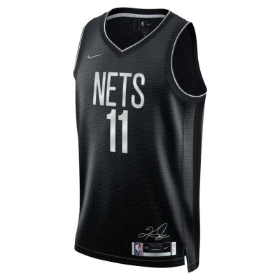 Nike Dri-FIT NBA Kyrie Irving Brooklyn Nets Jersey - Μαύρος - Φανέλα