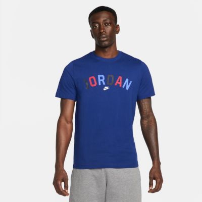Jordan Sport DNA Wordmark Tee - Μπλε - Κοντομάνικο μπλουζάκι