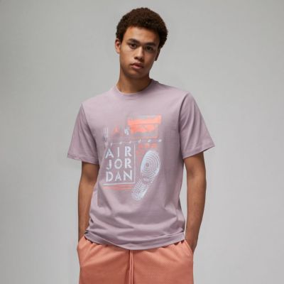 Jordan Brand Tee Plum Fog - Μωβ - Κοντομάνικο μπλουζάκι