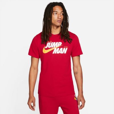 Jordan Jumpman Graphic Tee - το κόκκινο - Κοντομάνικο μπλουζάκι