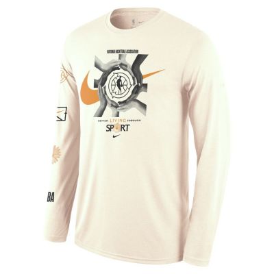 Nike Team 31 Courtside Long-Sleeve Tee - Πολύχρωμο - Κοντομάνικο μπλουζάκι
