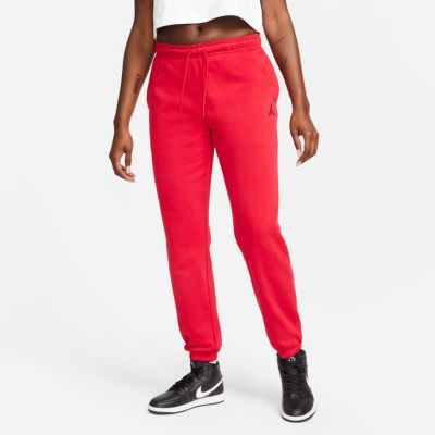 Jordan Essentials Fleece Wmns Pants - το κόκκινο - Παντελόνι