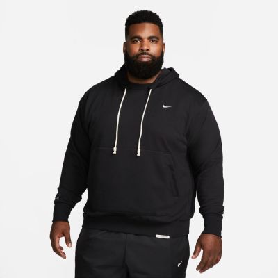 Nike Dri-FIT Standard Issue Pullover Basketball - Μαύρος - ΦΟΥΤΕΡ με ΚΟΥΚΟΥΛΑ