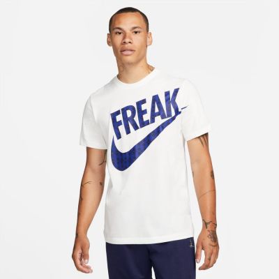 Nike Dri-FIT Giannis "Freak" Basketball Tee White - άσπρο - Κοντομάνικο μπλουζάκι