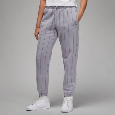 Jordan Brooklyn Fleece Wmns Stripe Pants Steel Grey - Γκρί - Παντελόνι